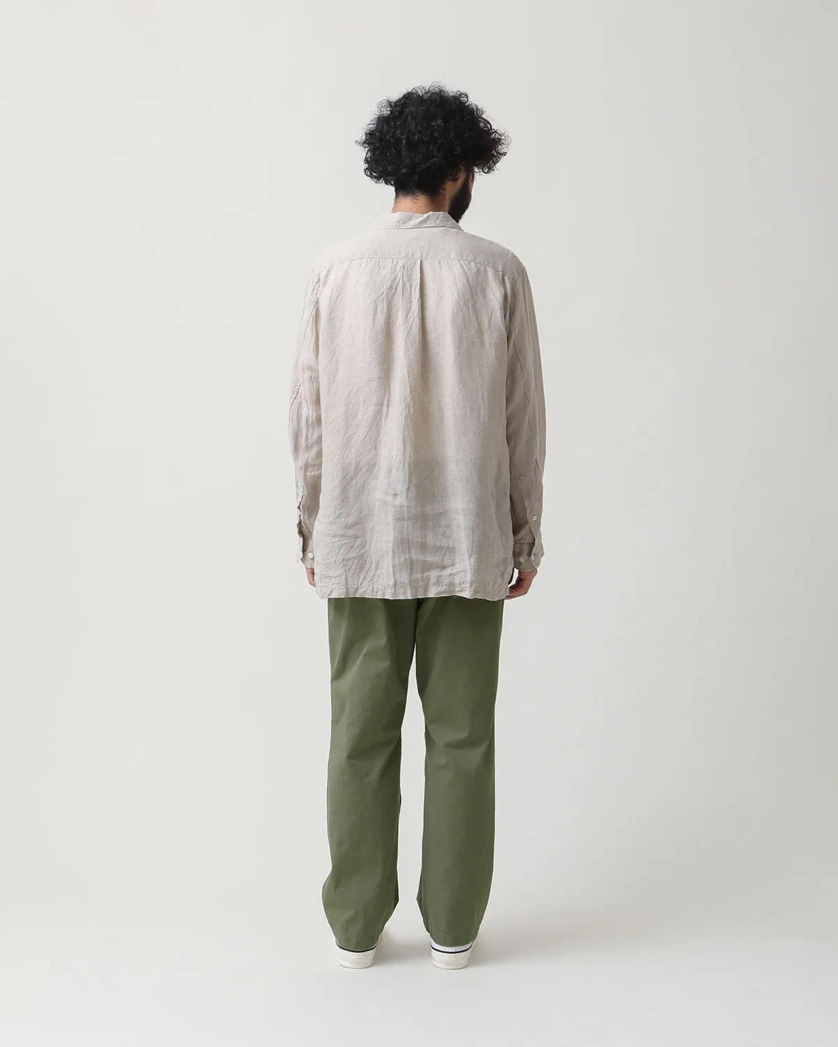 OFFICER CHINO TROUSERS COTTON CHINO CLOTH