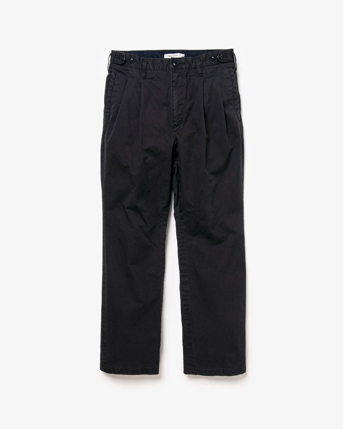 OFFICER CHINO TROUSERS COTTON CHINO CLOTH