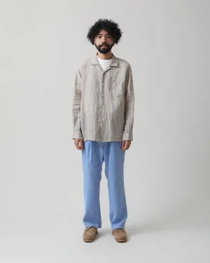 OFFICER CHINO TROUSERS Li/Ac TWILL