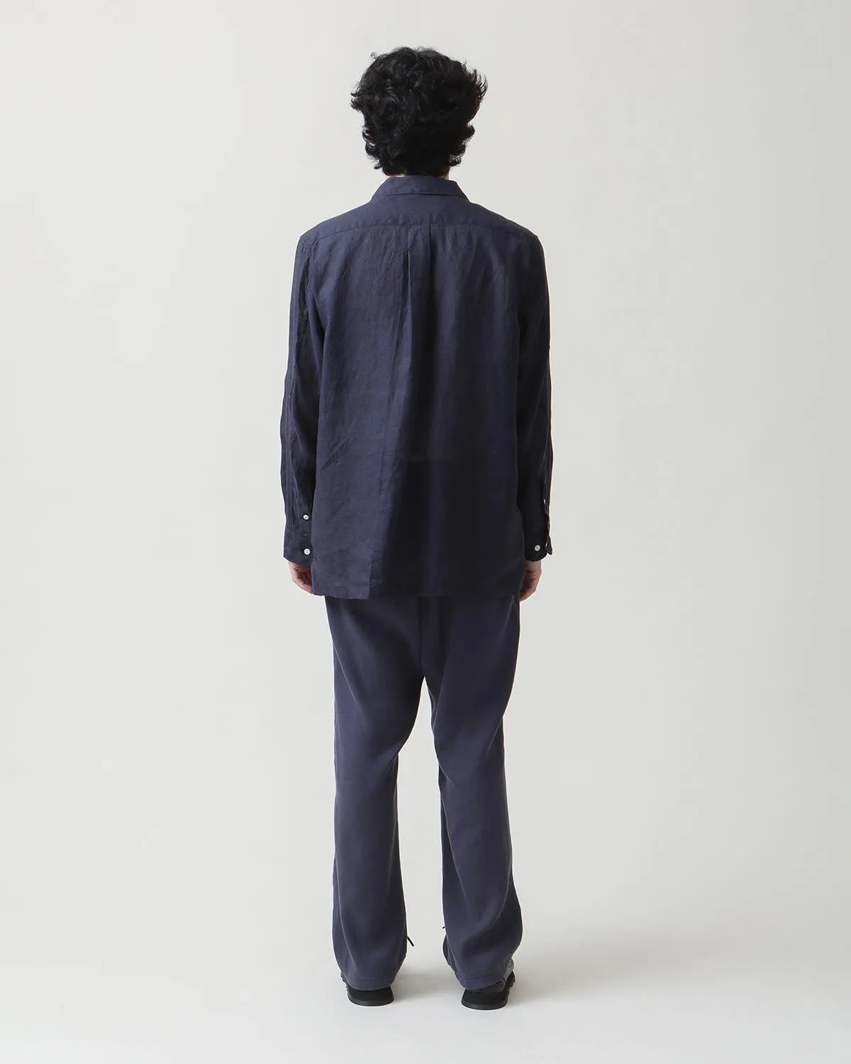 OFFICER CHINO TROUSERS Li/Ac TWILL