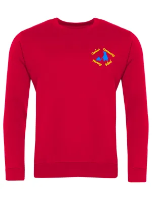 Oxclose Community Nursery School Red Sweatshirt