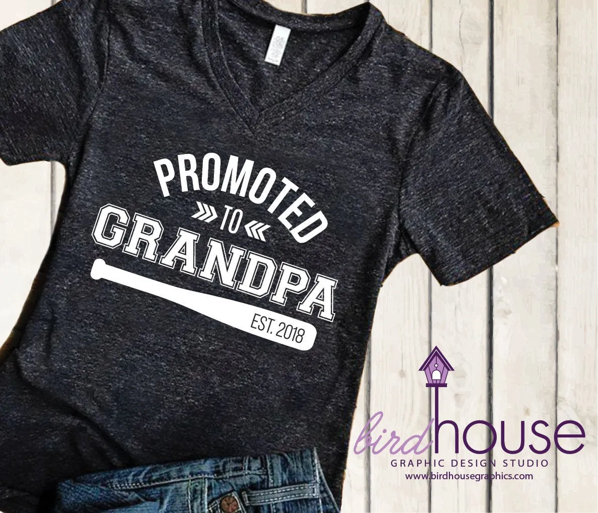 Promoted to Daddy shirt, Funny Shirt, Personalized, Any Color, Customize, Gift