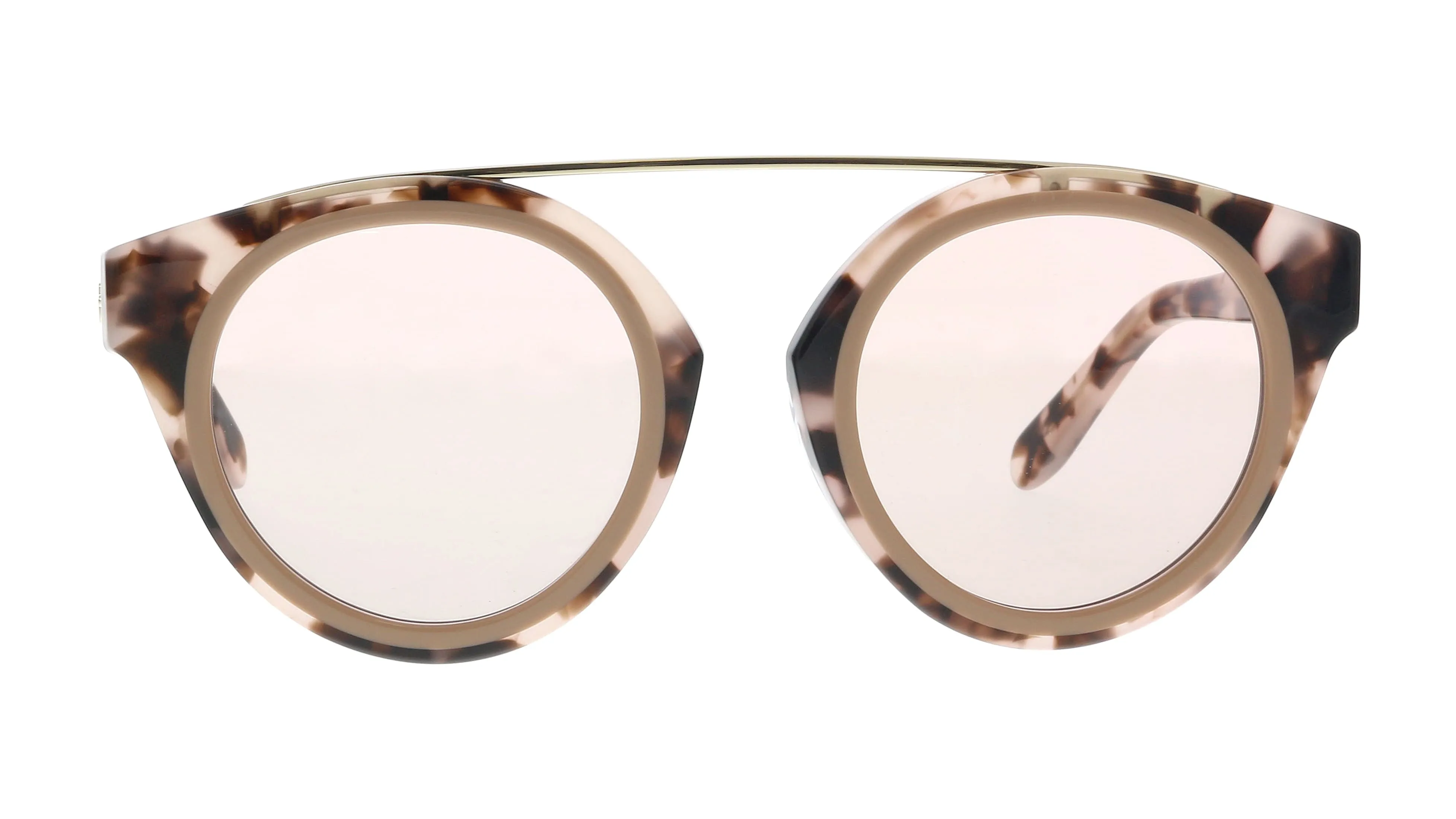Salvatore Ferragamo SF931SA 219 Havana Rose Round Sunglasses