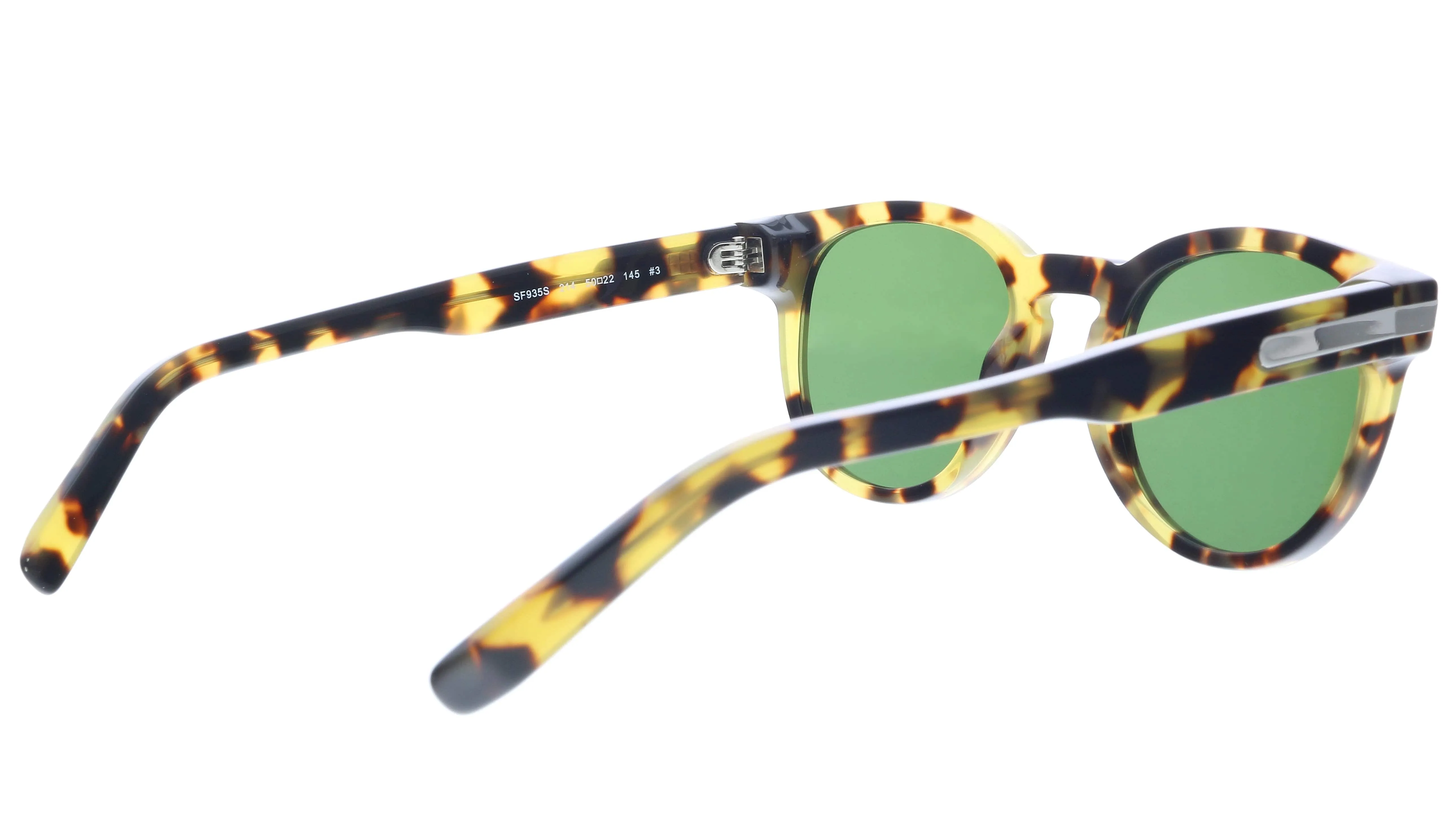 Salvatore Ferragamo SF935S 214 Tortoise Round Sunglasses