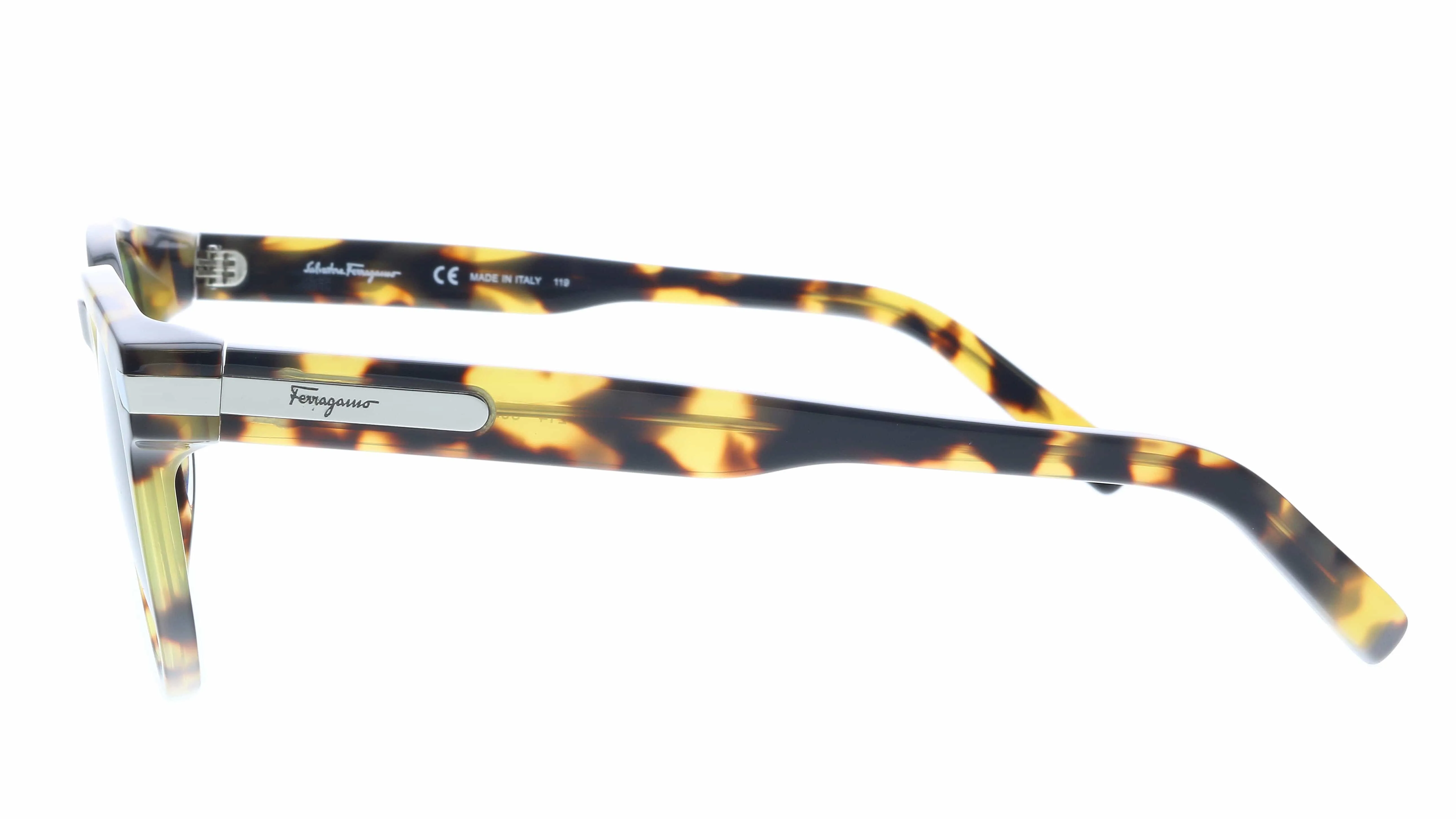 Salvatore Ferragamo SF935S 214 Tortoise Round Sunglasses