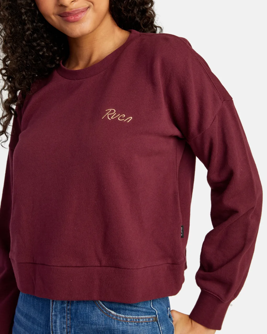 Scrypt Pullover Sweatshirt - Wine