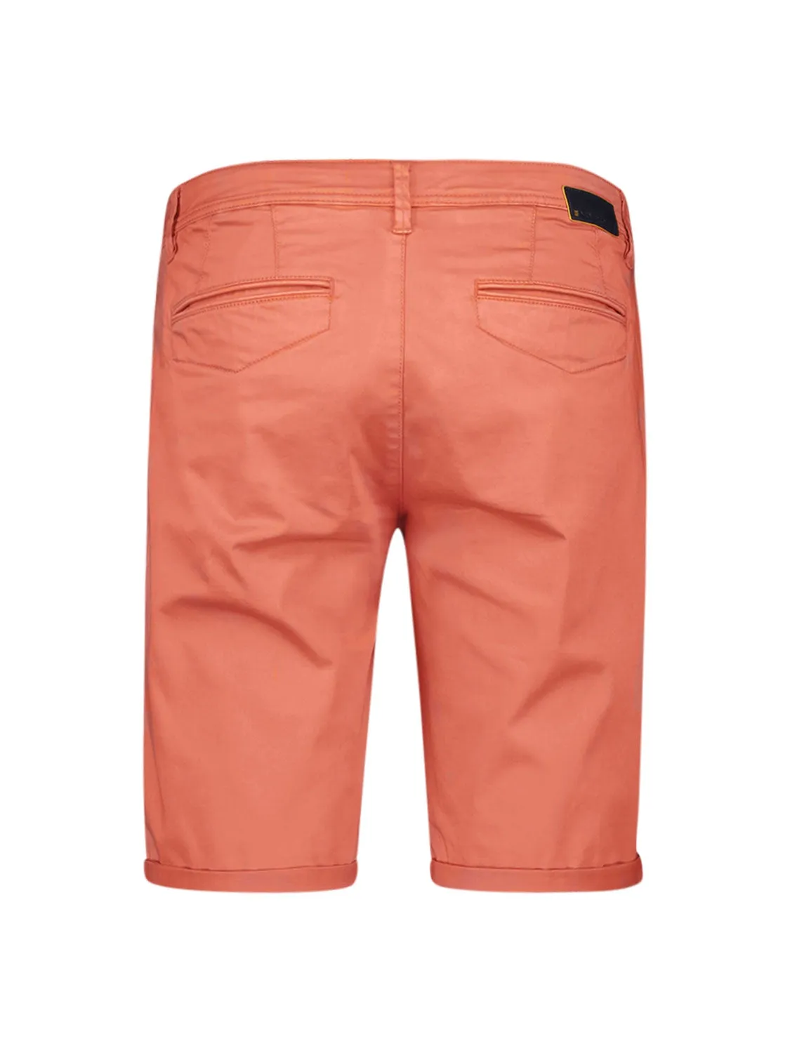Short Chino Garment Dyed Twill Stretch | Melon