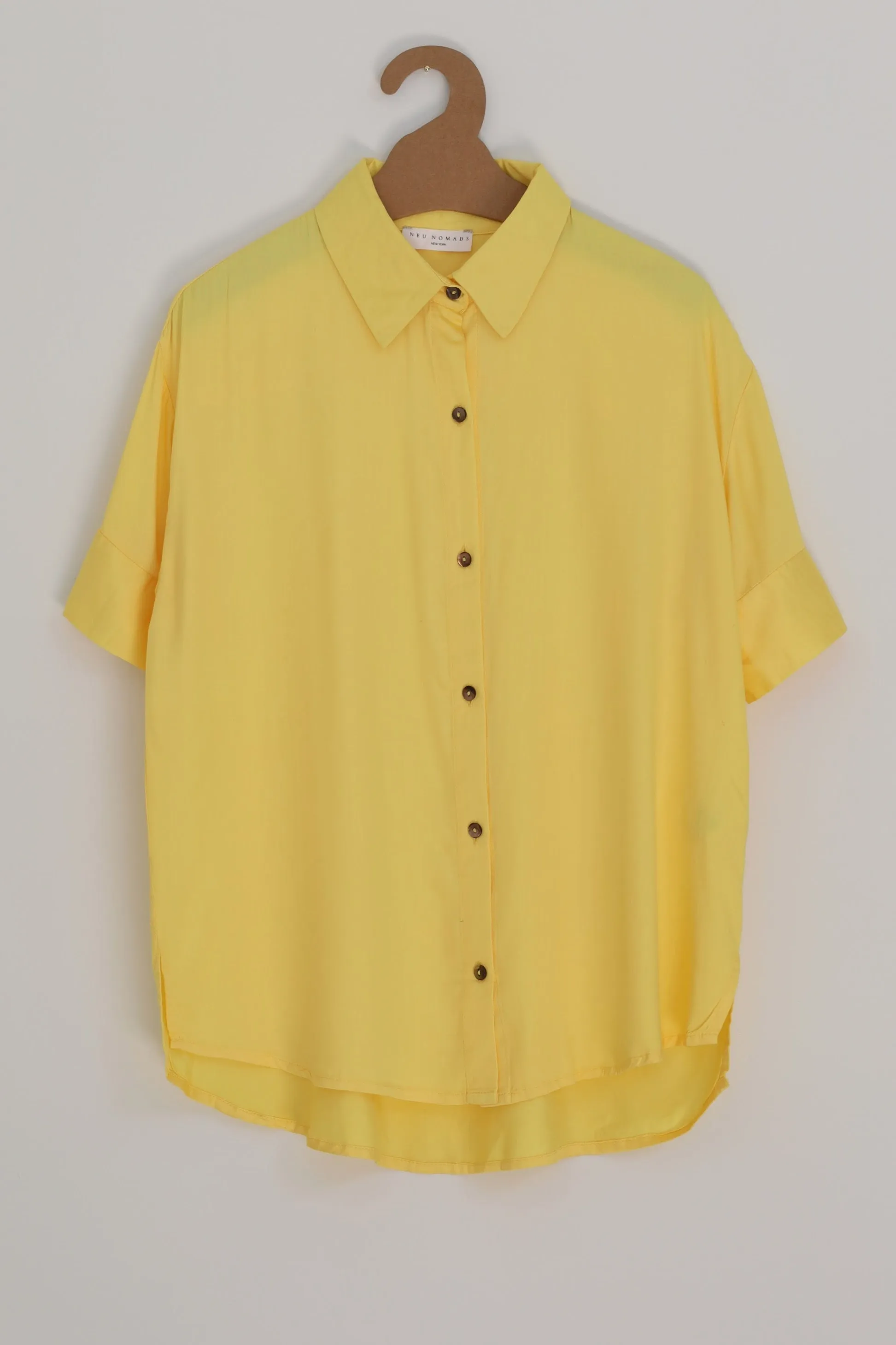 Short Sleeve Boyfriend Shirt