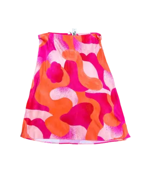 Size 18 | Gorman Pink and Orange Midi Skirt