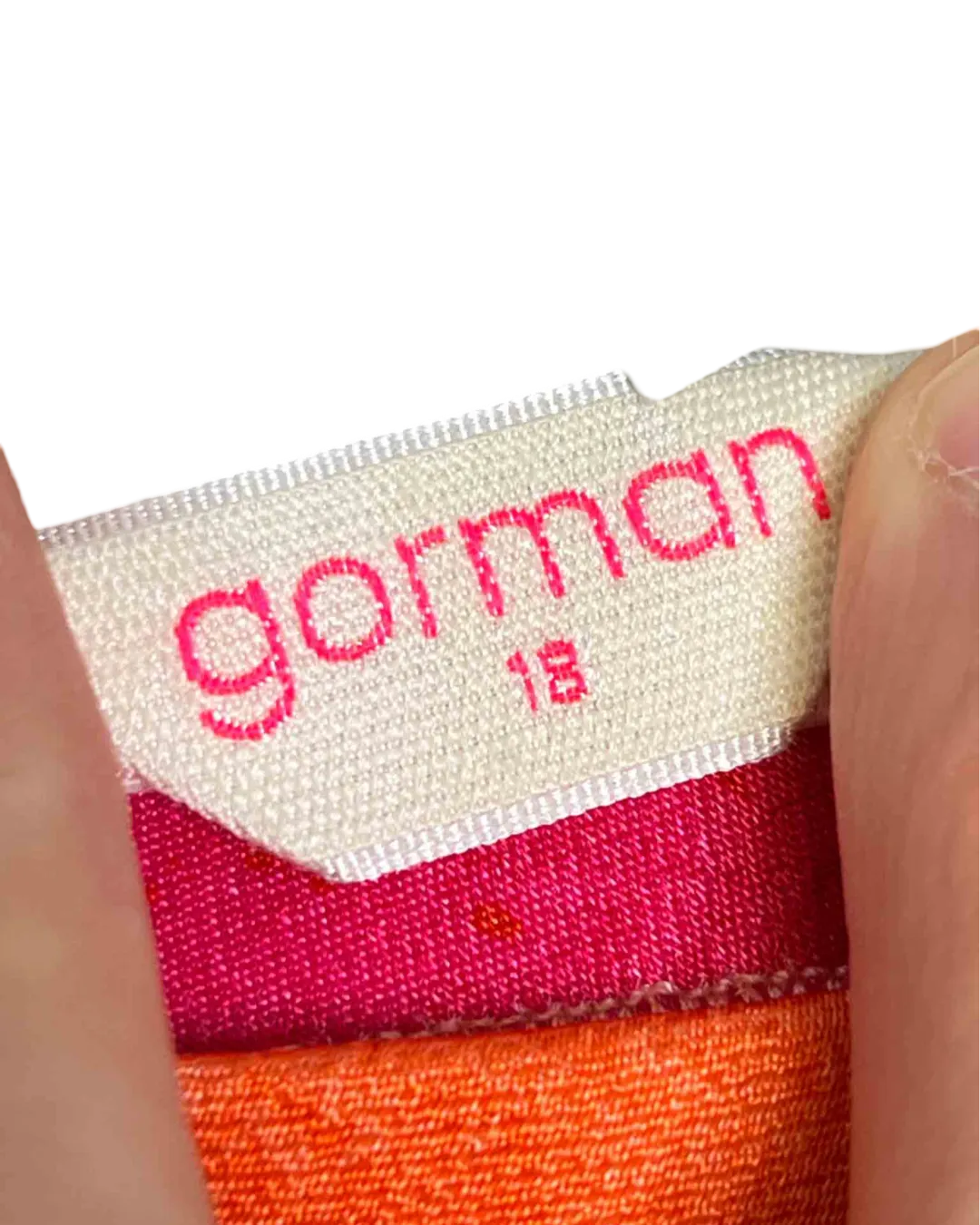 Size 18 | Gorman Pink and Orange Midi Skirt