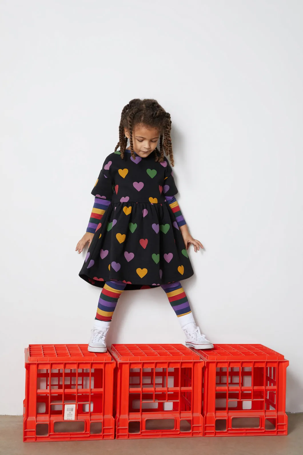 Skipped A Beat Kids Sweater Dress