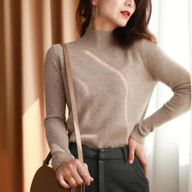 Slim Fit Knit Turtleneck
