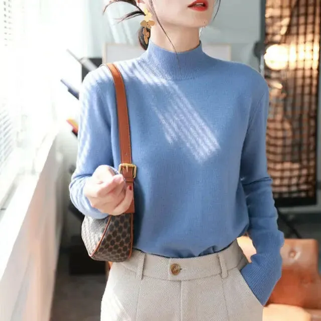 Slim Fit Knit Turtleneck