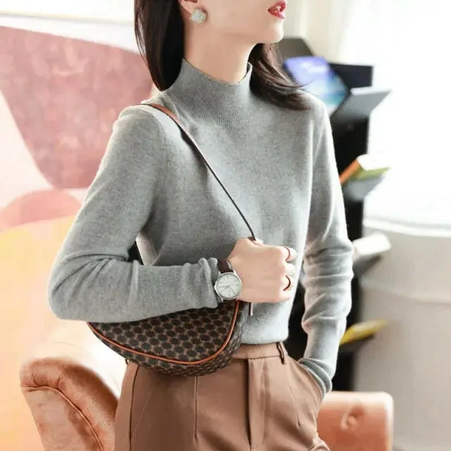Slim Fit Knit Turtleneck