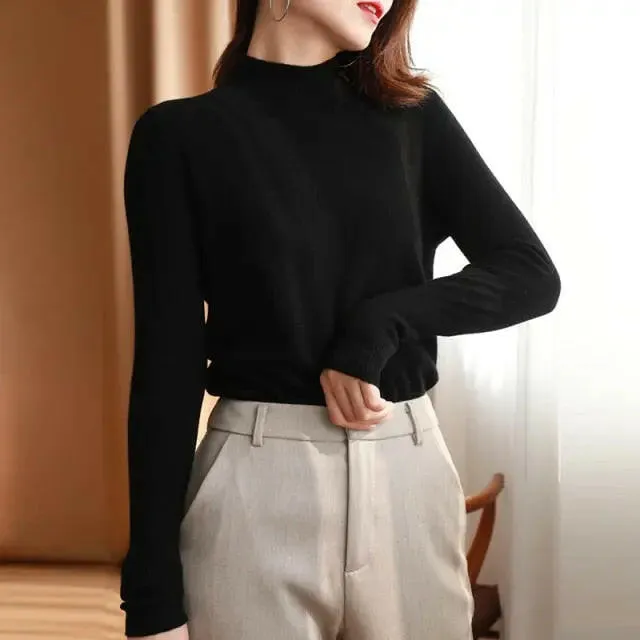 Slim Fit Knit Turtleneck
