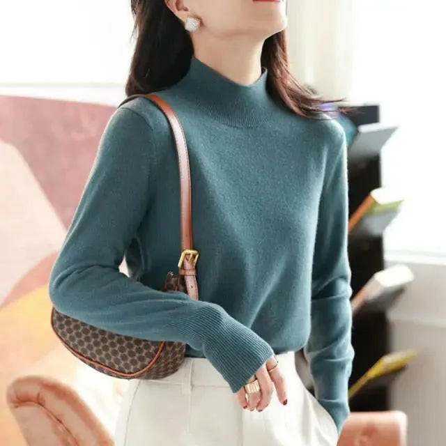 Slim Fit Knit Turtleneck