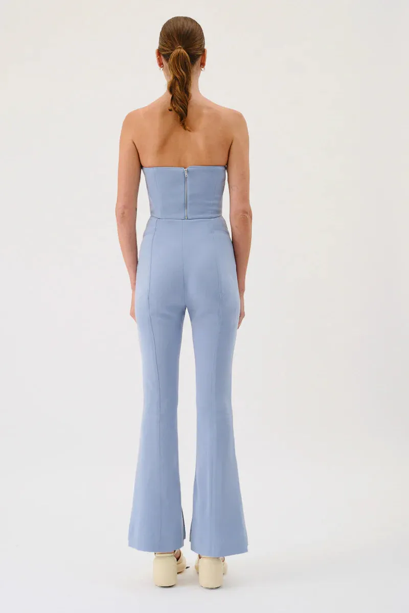 Suboo Remi Flared Pants - Blue