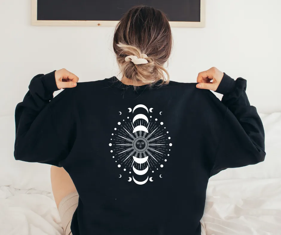 Sweatshirt Bio - Sonne Mond -