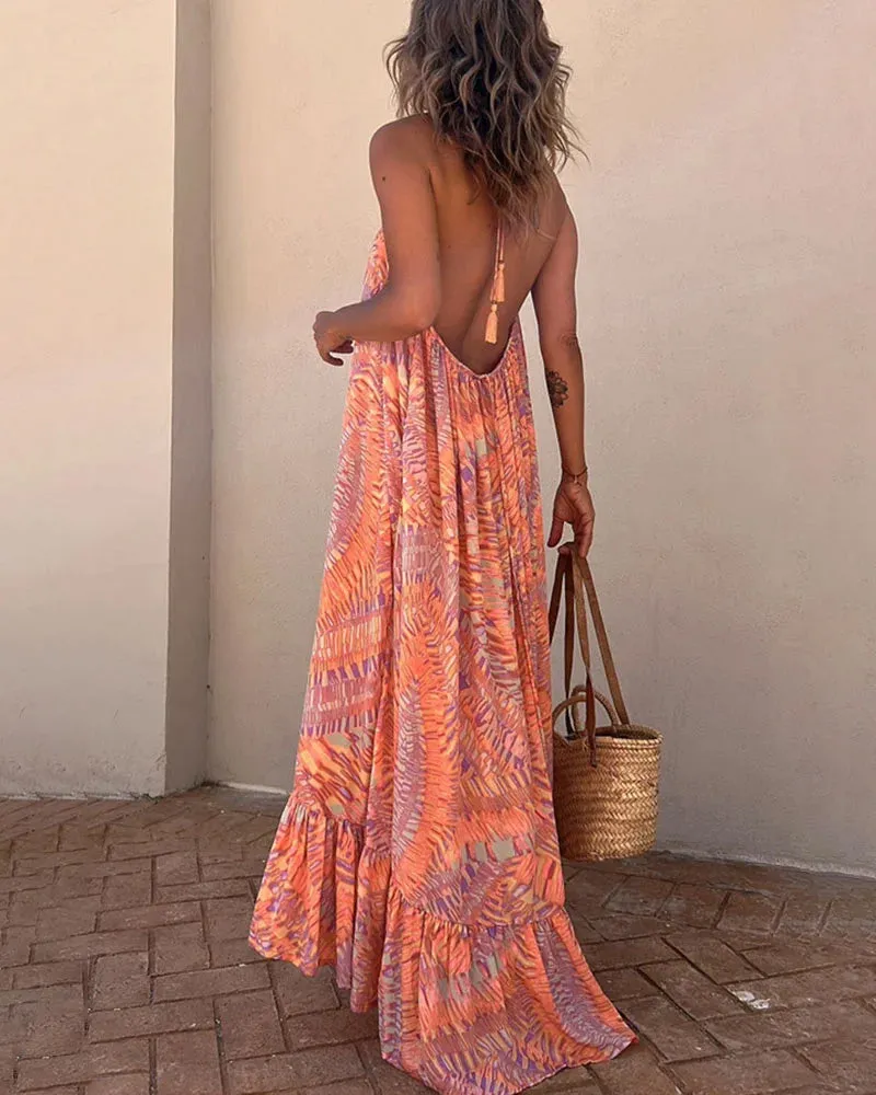 TastyHottie - Printed slip dress