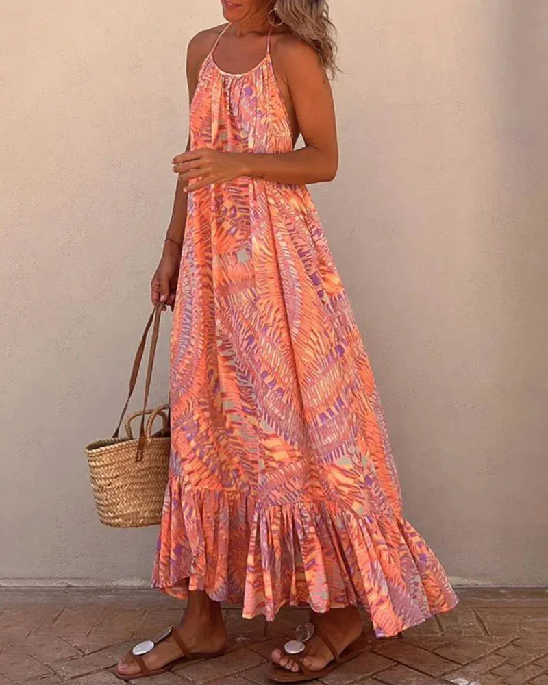 TastyHottie - Printed slip dress