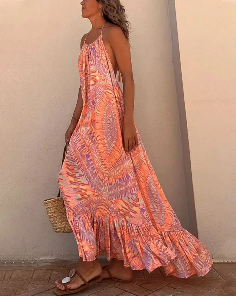 TastyHottie - Printed slip dress