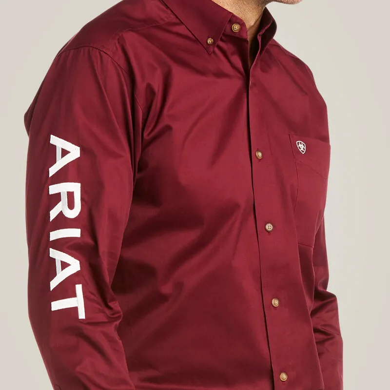 Team Logo Twill Fitted Shirt  Style No. 10034233