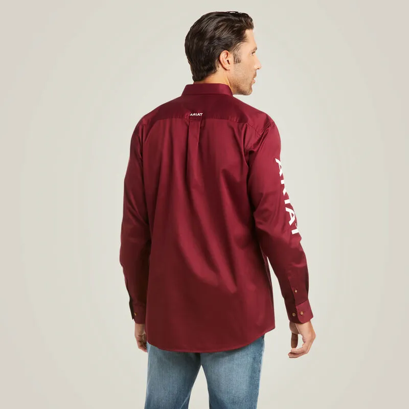 Team Logo Twill Fitted Shirt  Style No. 10034233