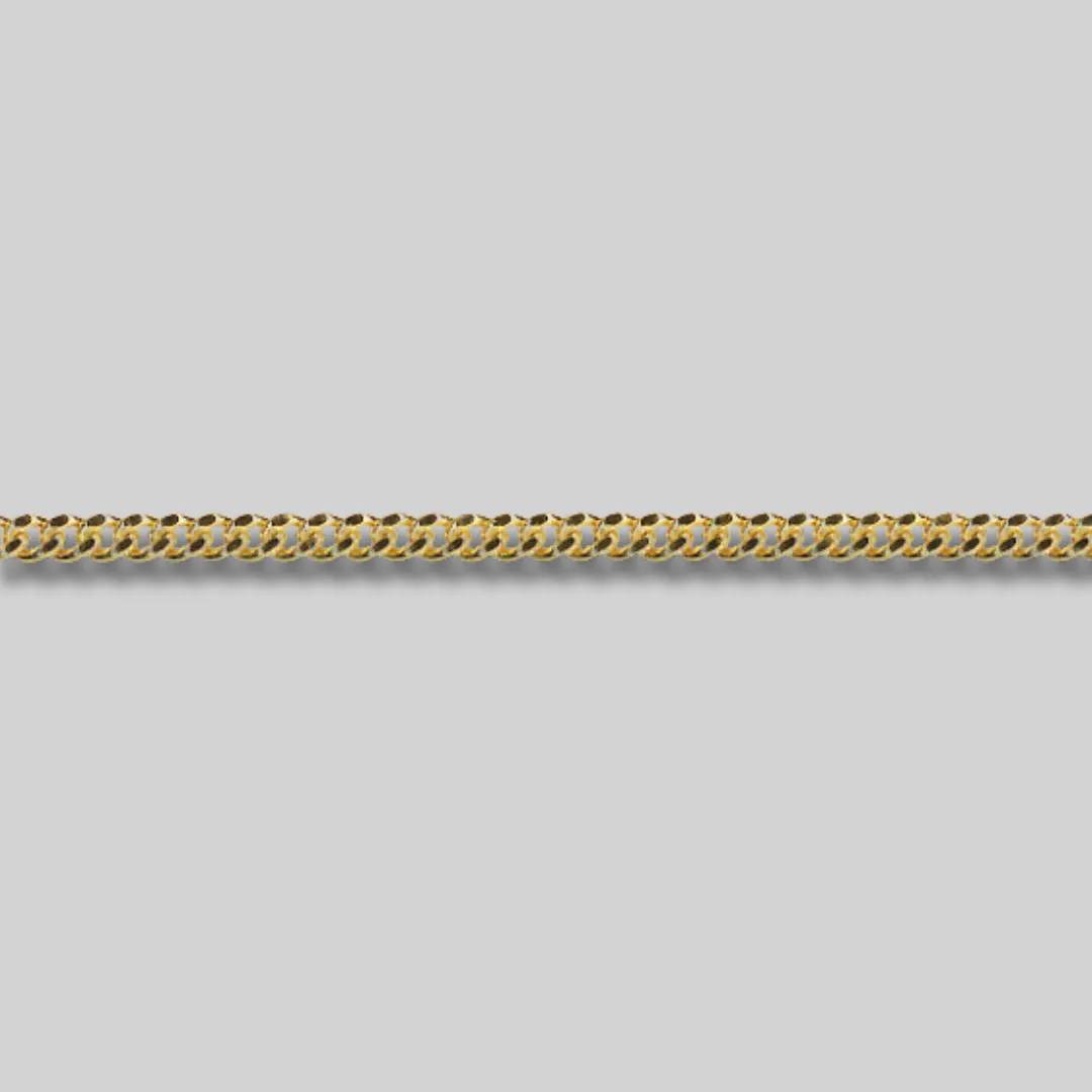 the minimalist chain - solid gold