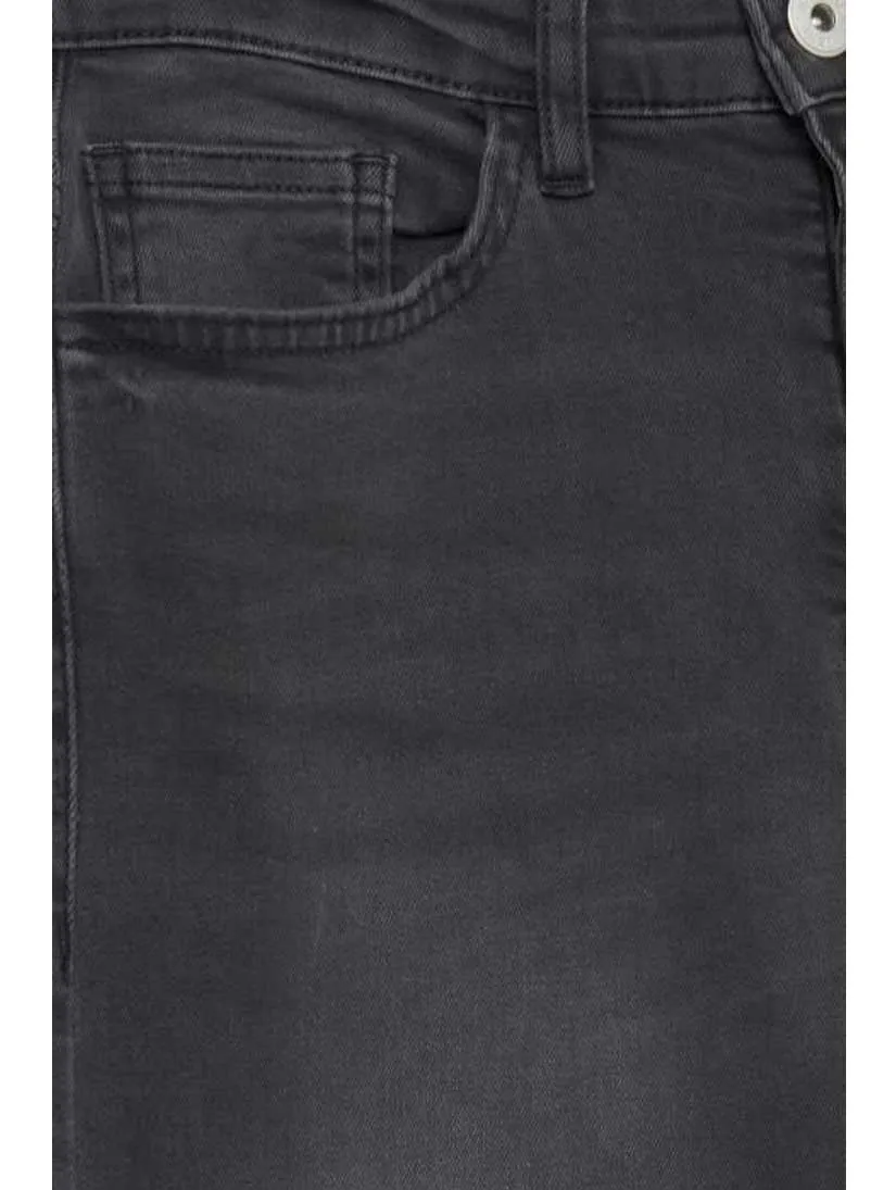 Twiggy Raven Washed Grey