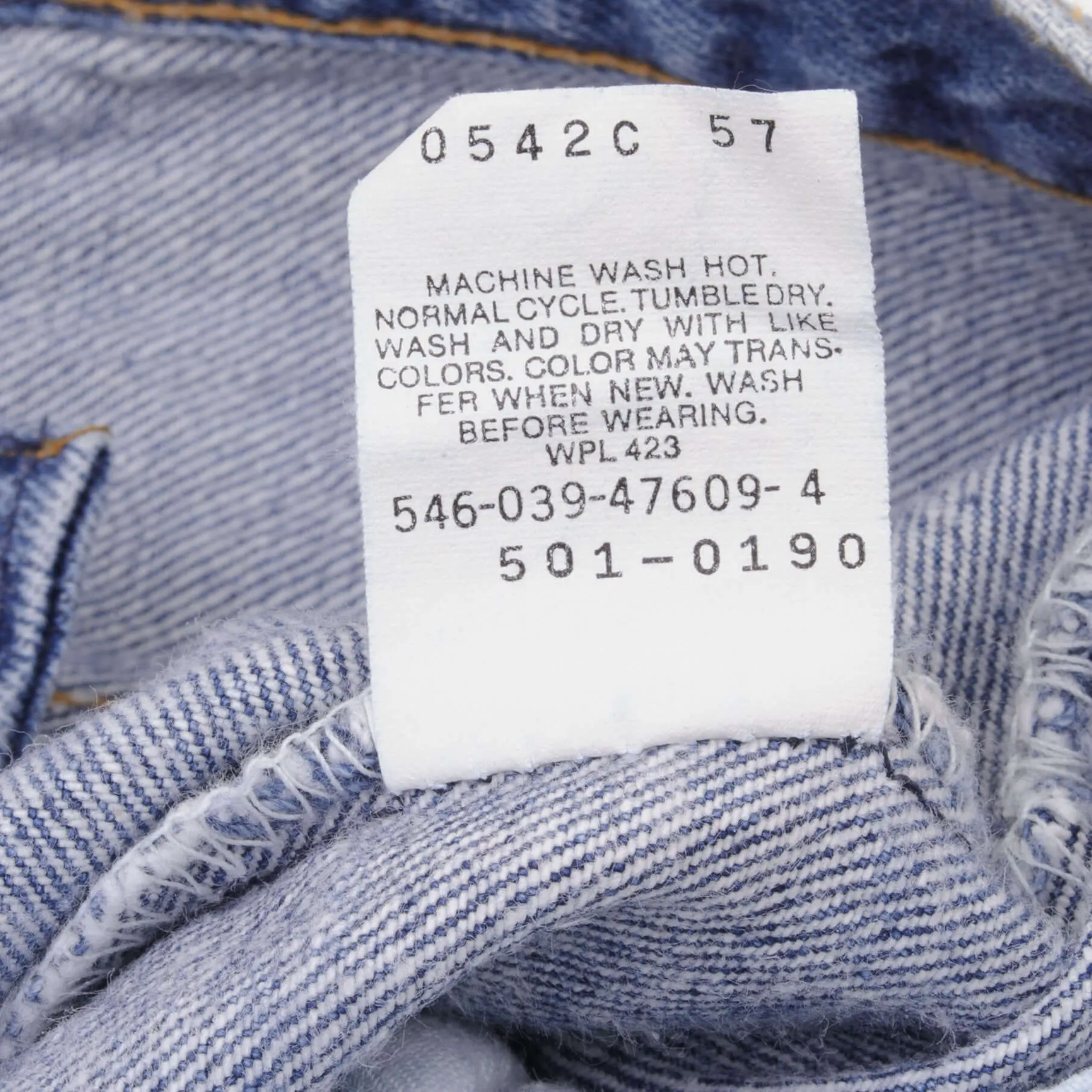 VINTAGE LEVIS 501 JEANS INDIGO 1980S SIZE W30 L36 MADE IN USA