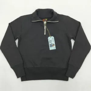 Vintage Moto Club Riding Jersey Biker Sweatshirt - 1/4 Zip
