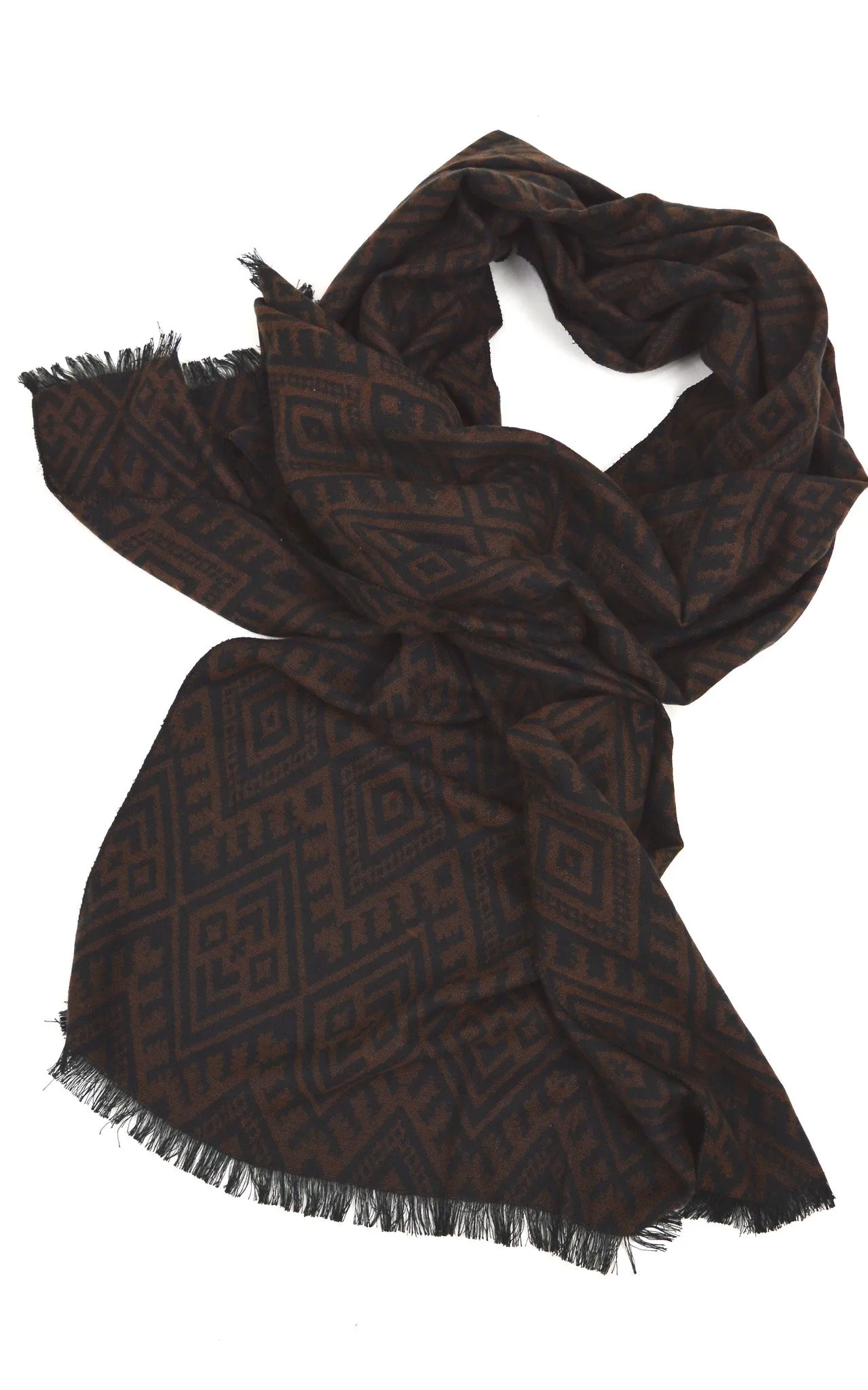 Winter Shawl Tribal Print