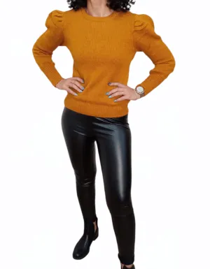 Women Zara Pullover - Mustard