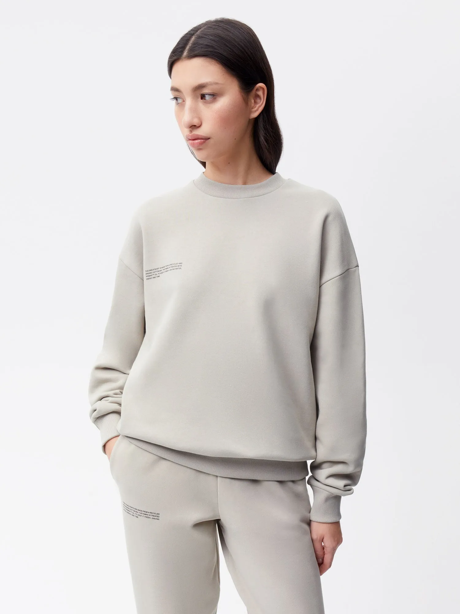 Womens 365 Heavyweight Sweatshirt—stone