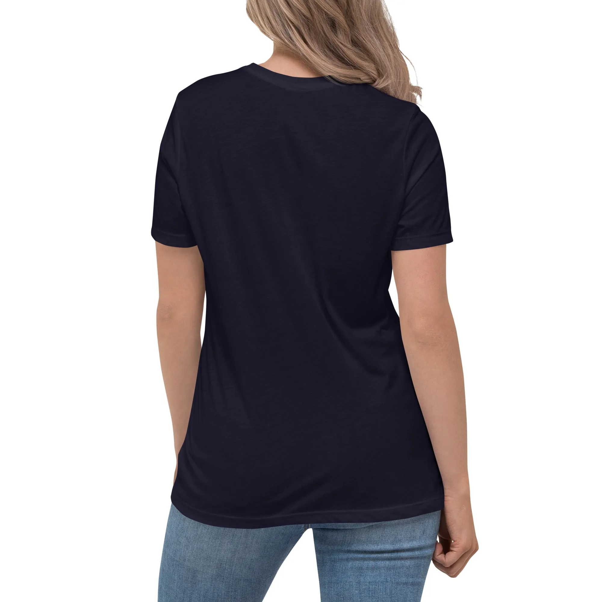 Women's Relaxed Soft & Smooth Premium Quality T-Shirt It's Healthy To Be Happy Design by IOBI Original Apparel